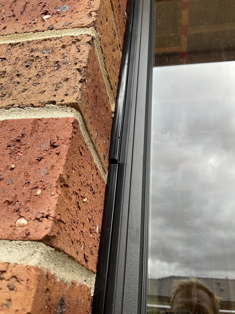 Window flashing not fitted properly, leaving a path for water at the opening, Truganina